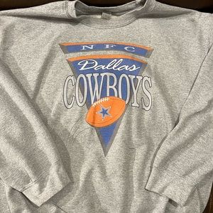 Dallas Cowboys Vintage Crewneck Pullover
